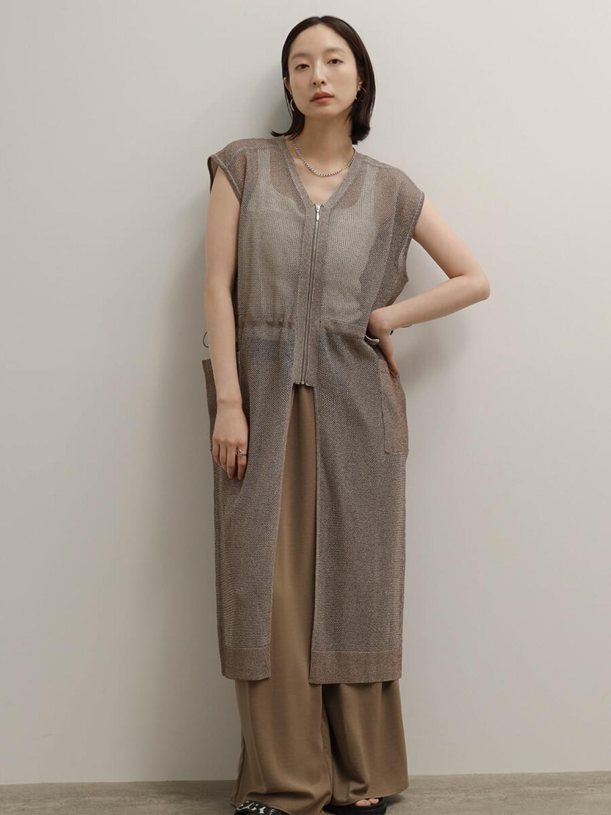 RADIATE ペイズリーモールレースロングベスト RADIATEのベスト/ジレの商品一覧｜ファッション通販のYAMADAYA STORE