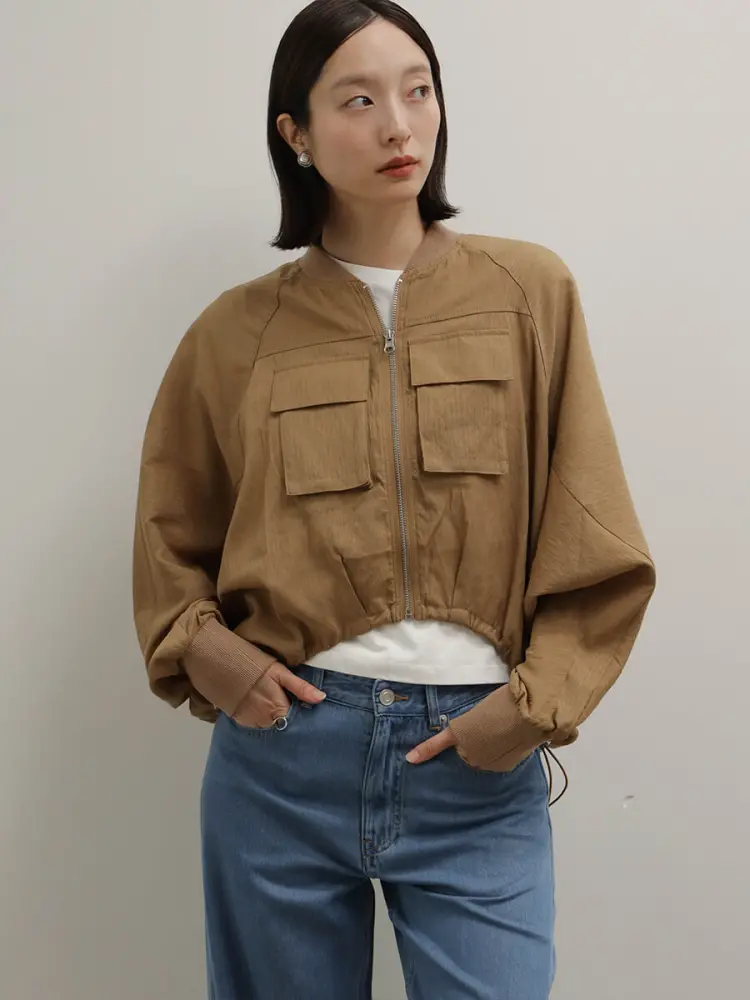 ラウンドヘムシアーショートブルゾン - RADIATE - RADIATE｜YAMADAYA STORE