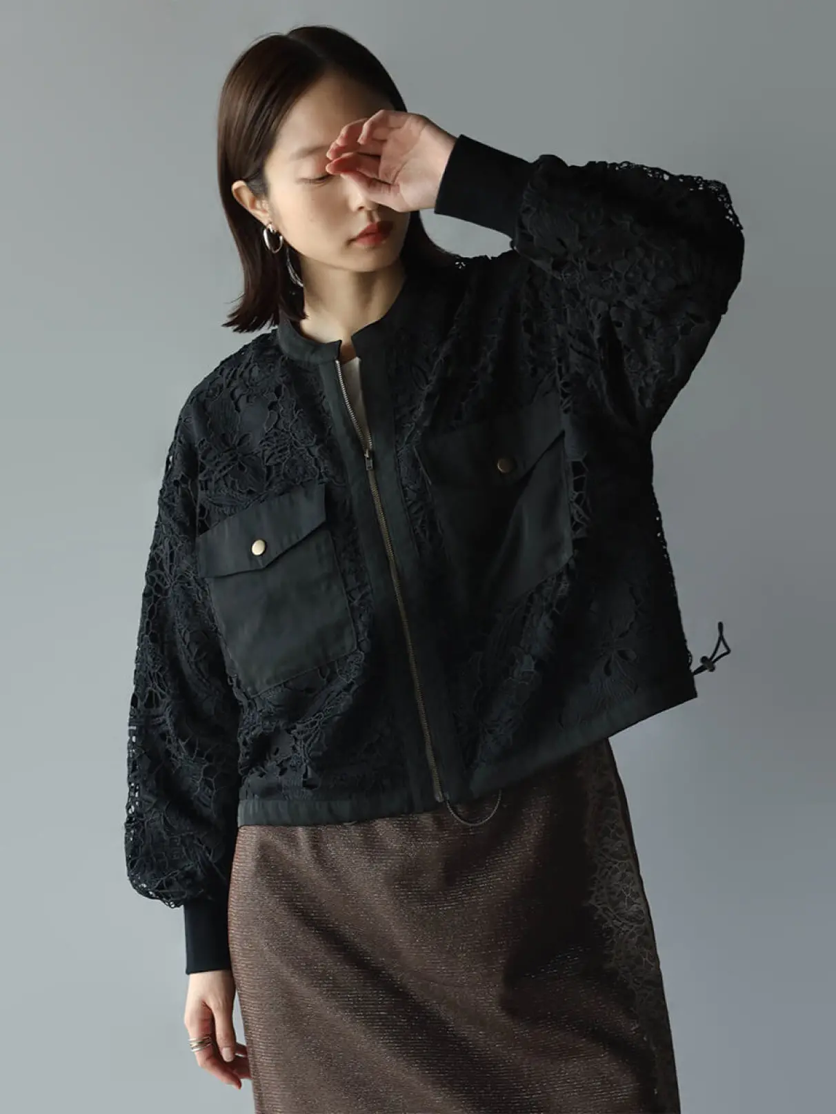 【Vin】新品未使用　ノーカラーコート　9号　ヤマダヤ ノーカラージャケットの商品一覧｜ファッション通販のYAMADAYA STORE