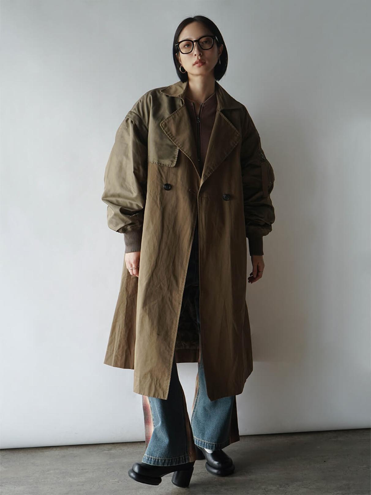 RUPERT EDGE ルパートエッジ トレンチコート サイズL ADAM ET ROPÉ HOMME(アダム エ ロペ オム) / 《撥水》ライト