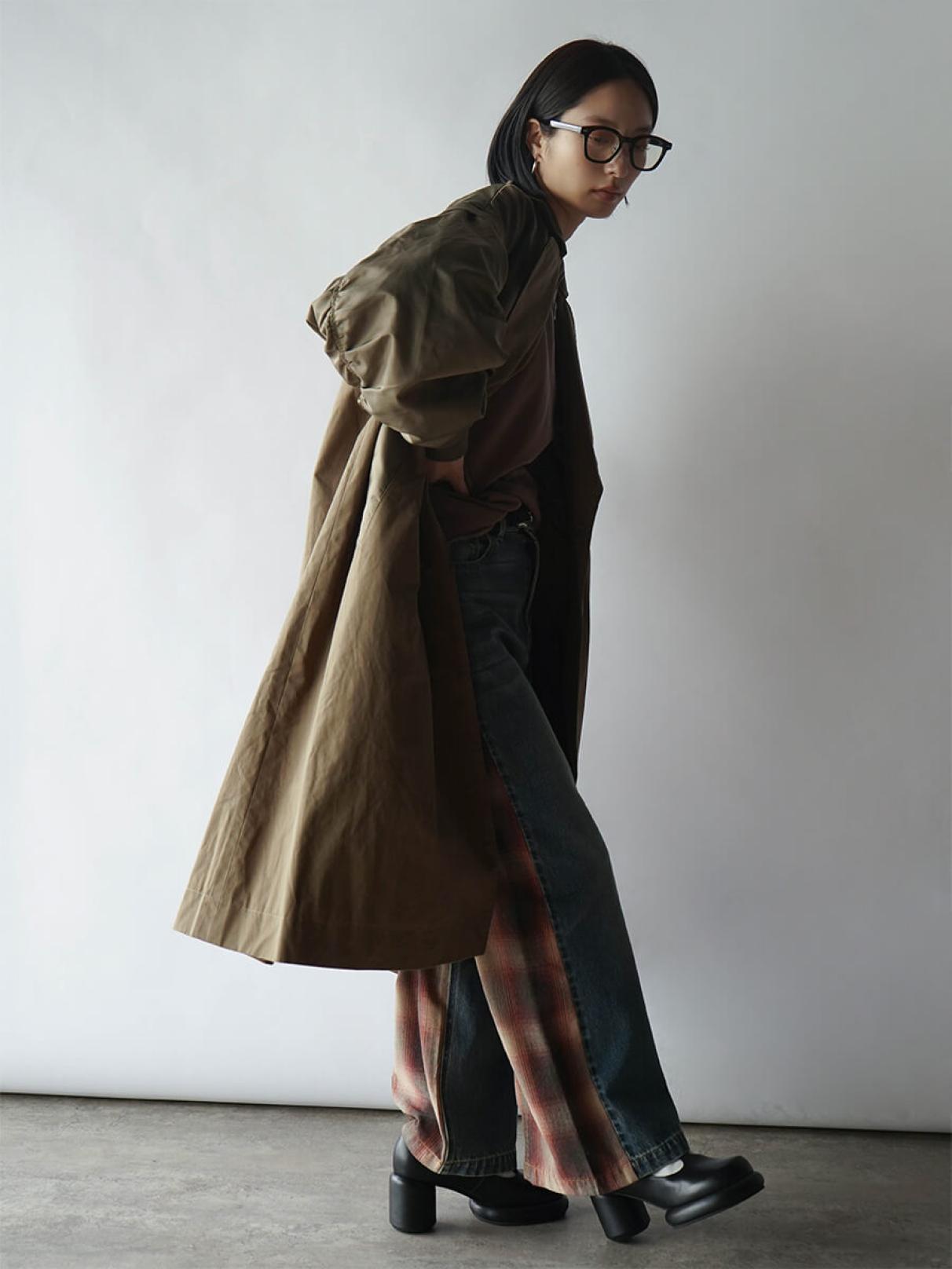 ヤマダヤ　デニムトレンチコート STAFF STYLING｜THE SHOP YOHJI YAMAMOTO