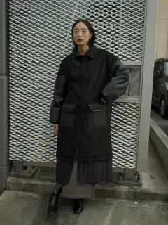 新品未使用★LASUD 異素材コート 定価25,000円 ヤマダヤ 新品タグ付きLASUD異素材ロングコートジャンバーヤマダヤ - メルカリ