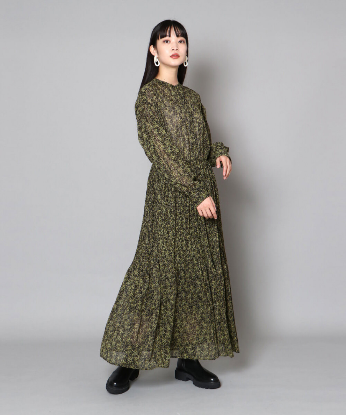 フラワーロングワンピース Radiate Yamadaya Onlinestore