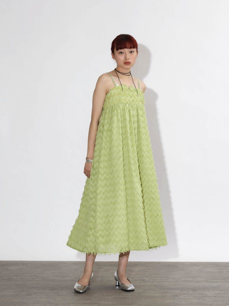 ウェーブフリンジキャミワンピース - RADIATE - RADIATE｜YAMADAYA STORE 