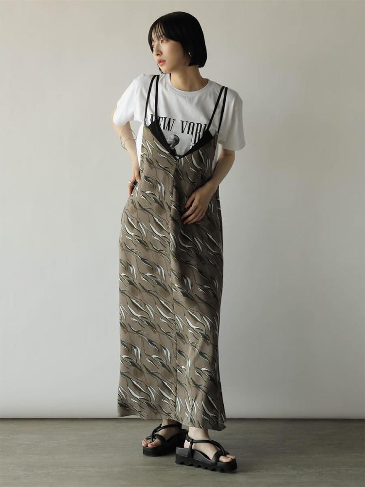 スコットクラブ系列　FENNEL バイカラー　ドレス　　ヤマダヤ SCOTCLUBイオンモール大和店 - FENNEL｜YAMADAYA STORE