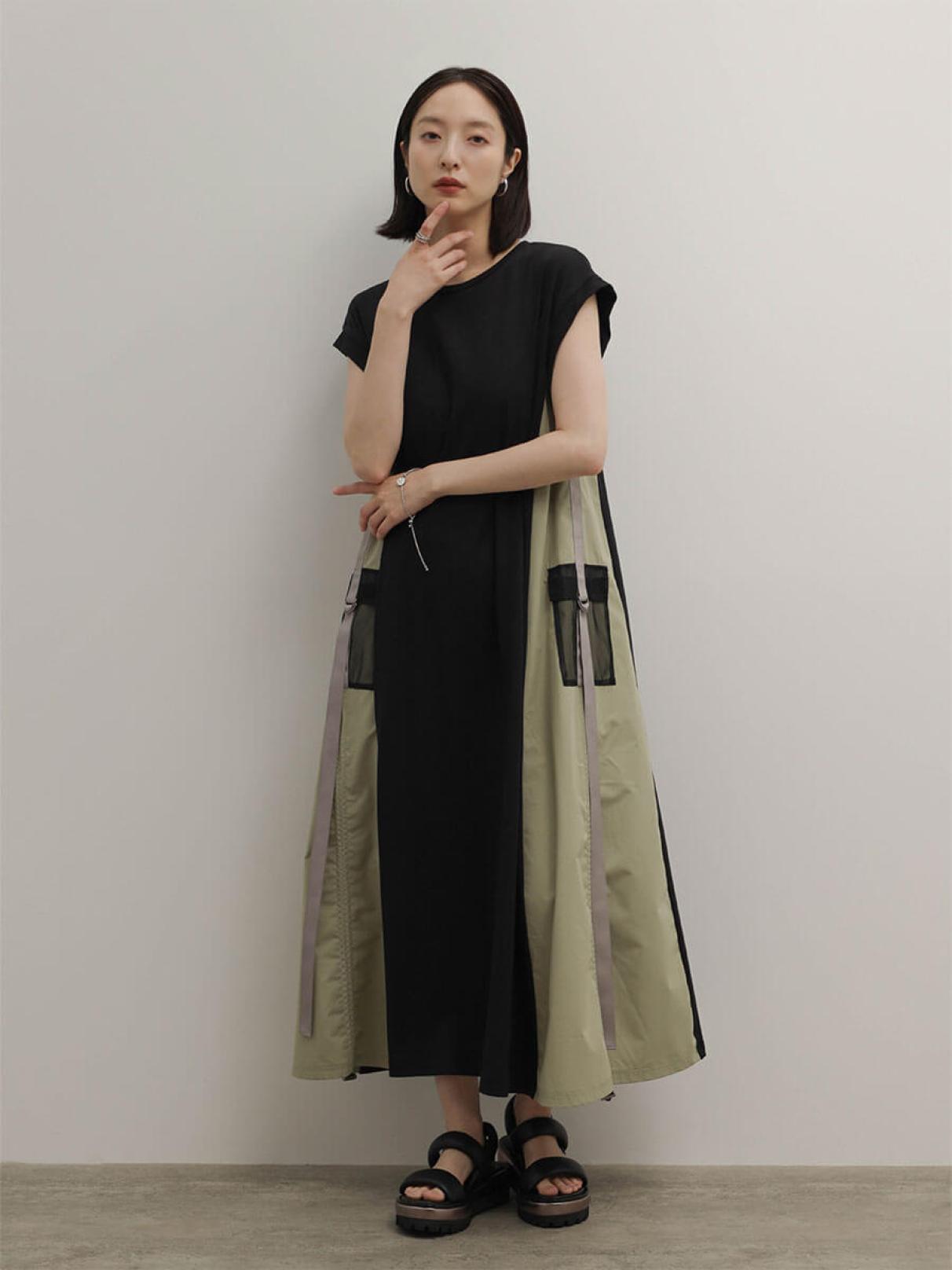 【極美品】RADIATE ラディエイト ヤマダヤ タイダイ マキシワンピース F サイド切替ミリタリーワンピース - RADIATE - RADIATE｜YAMADAYA STORE