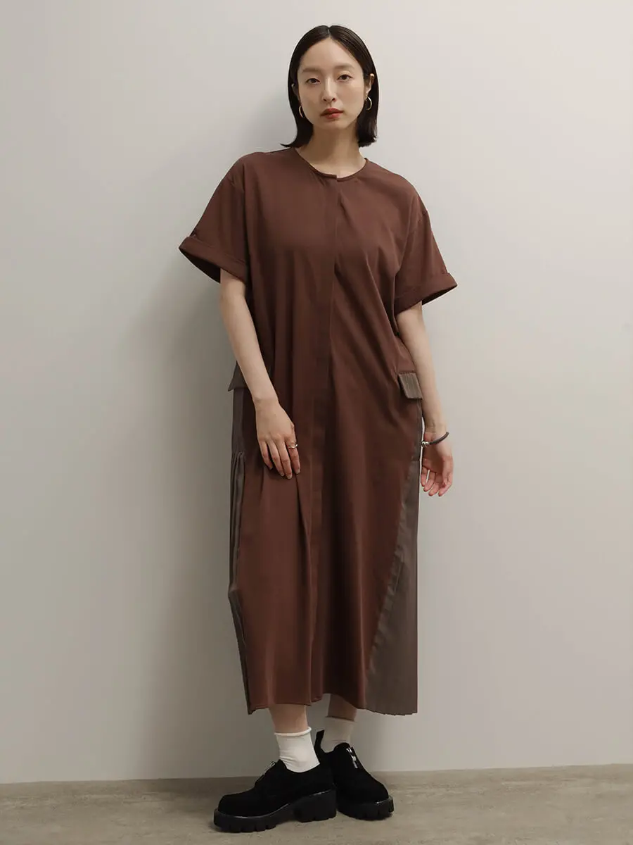 異素材MIXプリーツワンピース - RADIATE - RADIATE｜YAMADAYA STORE