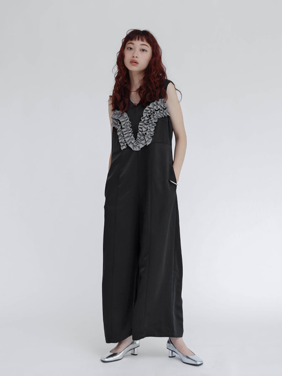 ポイントフリルオールインワン YAMADAYA STORE ポイントフリルオールインワン YAMADAYA STORE