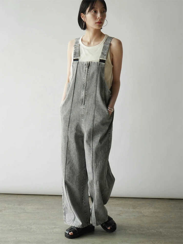 L'Appartement ❣️グレー デニム サロペット❣️ デニムサロペット | ファッション通販サイト NUGU