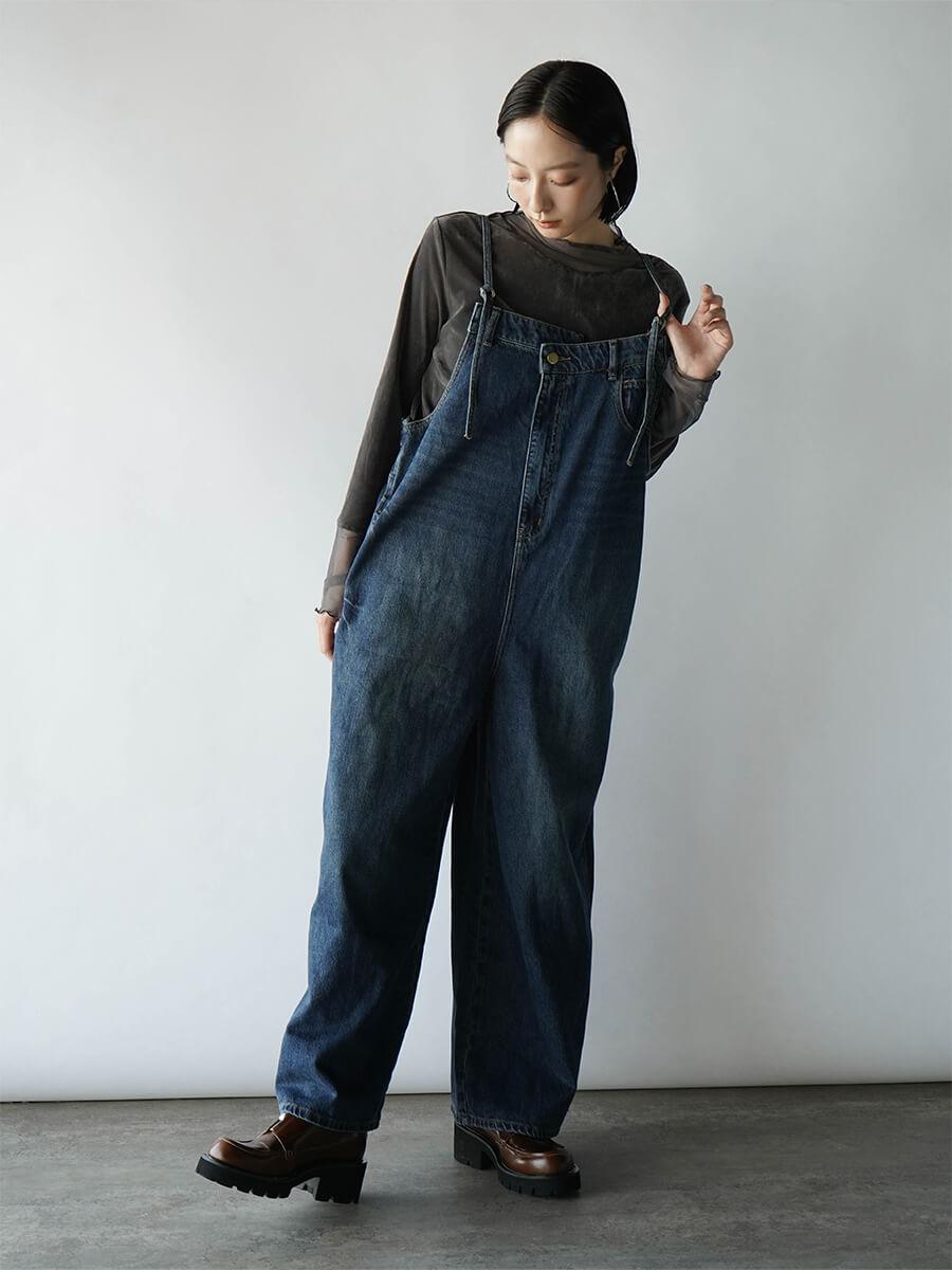 【新品】プラージュ　デニム　オーバーオール Overalls（サロペット／オーバーオール）｜Plage（プラージュ