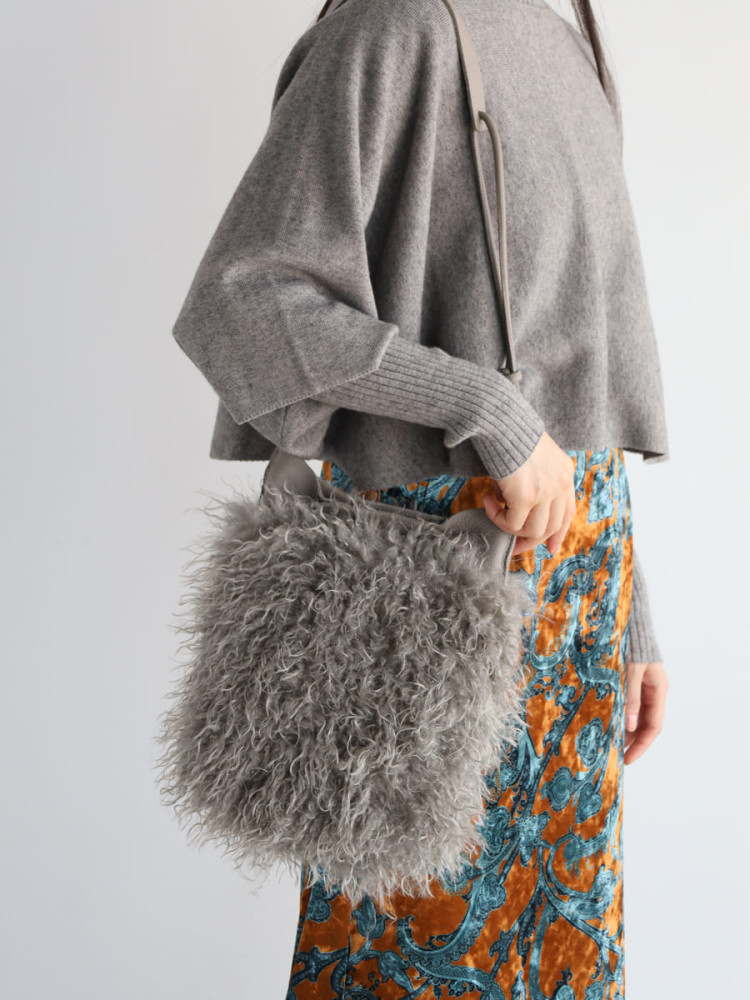 フェイクファーレザーショルダーバッグ - RADIATE - RADIATE｜YAMADAYA  