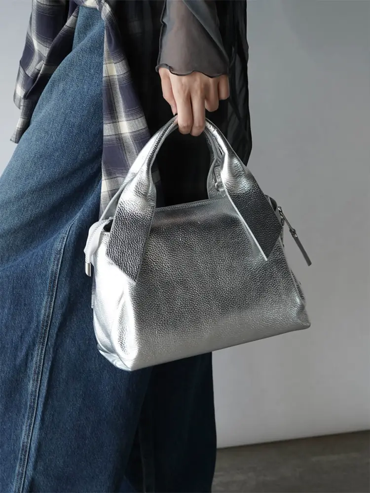 新品　YAMADAYA FENNEL ベージュ レザー ハンドバッグ FENNELのハンドバッグの商品一覧｜ファッション通販のYAMADAYA STORE