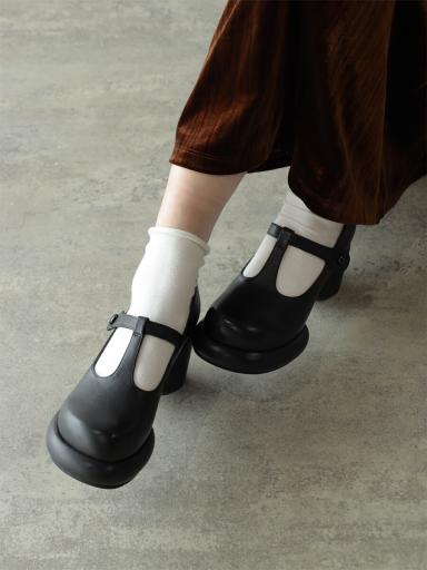 厚底ストラップチャンキーパンプス - ALL BLACK×RADIATE - RADIATE 厚底ストラップチャンキーパンプス - ALL BLACK×RADIATE - RADIATE