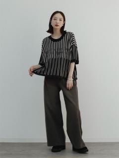 フロントジップタンクソールスエードローファー - ALL BLACK×RADIATE