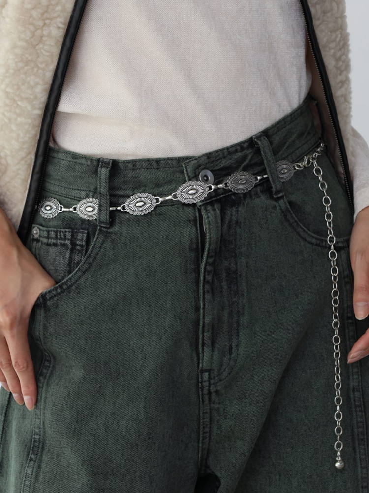 ヴィンテージライクコンチョチェーンベルト - RADIATE - RADIATE  