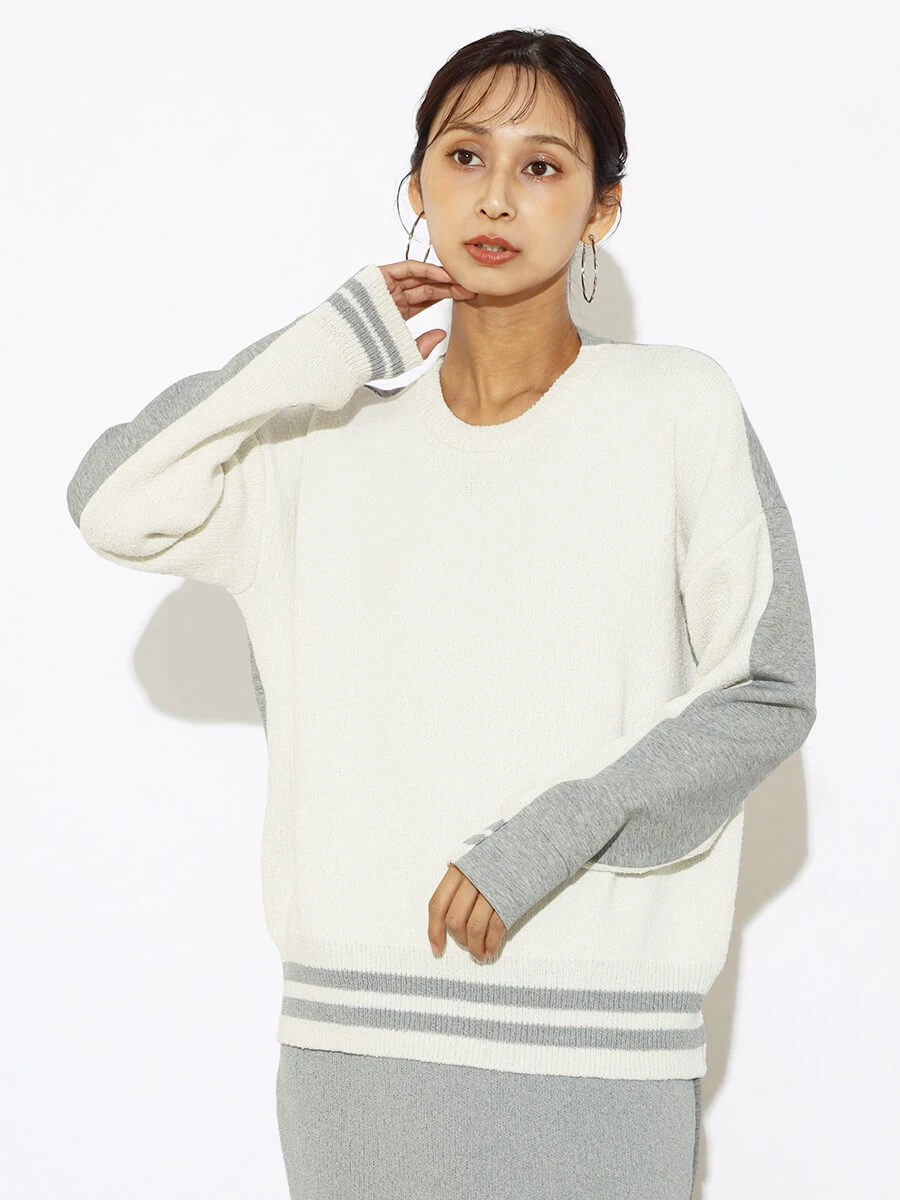 異素材切り替えプルオーバー - SCOTCLUB - SCOTCLUB|YAMADAYA STORE 異素材切り替えプルオーバー - SCOTCLUB - SCOTCLUB|YAMADAYA STORE
