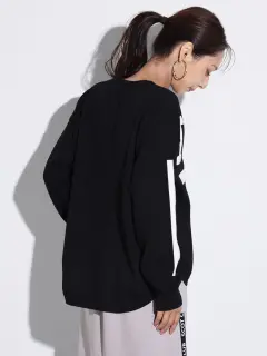 交渉中 ご購入不可 スコットクラブ　トップス　セーター　黒　新品　12,000円 交渉中 ご購入不可 スコットクラブ トップス セーター 黒 新品