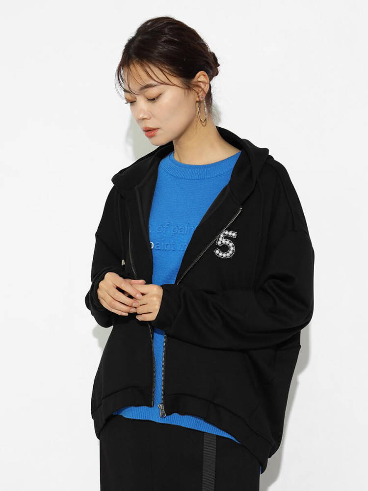 パールワッペンパーカー (BLACK) - SCOTCLUB - SCOTCLUB｜YAMADAYA STORE