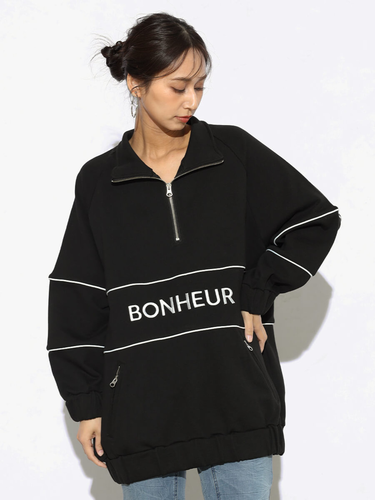 新品　ヤマダヤ☆ SCOTCLUBハーフジップアッププルオーバー☆ ハーフジップボリュームプルオーバー - SCOTCLUB - SCOTCLUB
