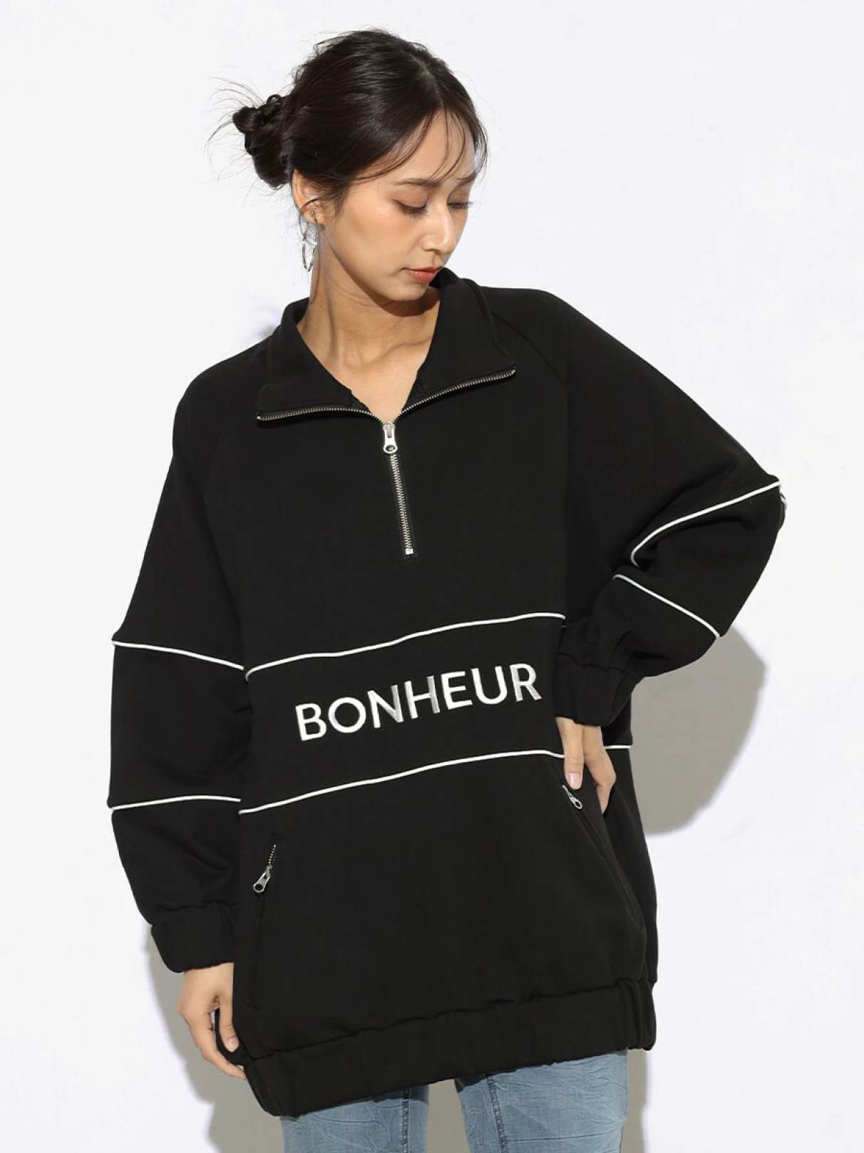 新品　ヤマダヤ☆ SCOTCLUBハーフジップアッププルオーバー☆ ハーフジップボリュームプルオーバー - SCOTCLUB - SCOTCLUB