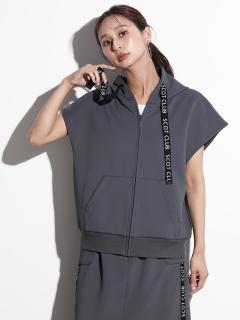 【定価24,000円】スコットクラブ　異素材パーカー　ブラック　M　ヤマダヤ 定価24,000円】スコットクラブ 異素材パーカー ブラック M