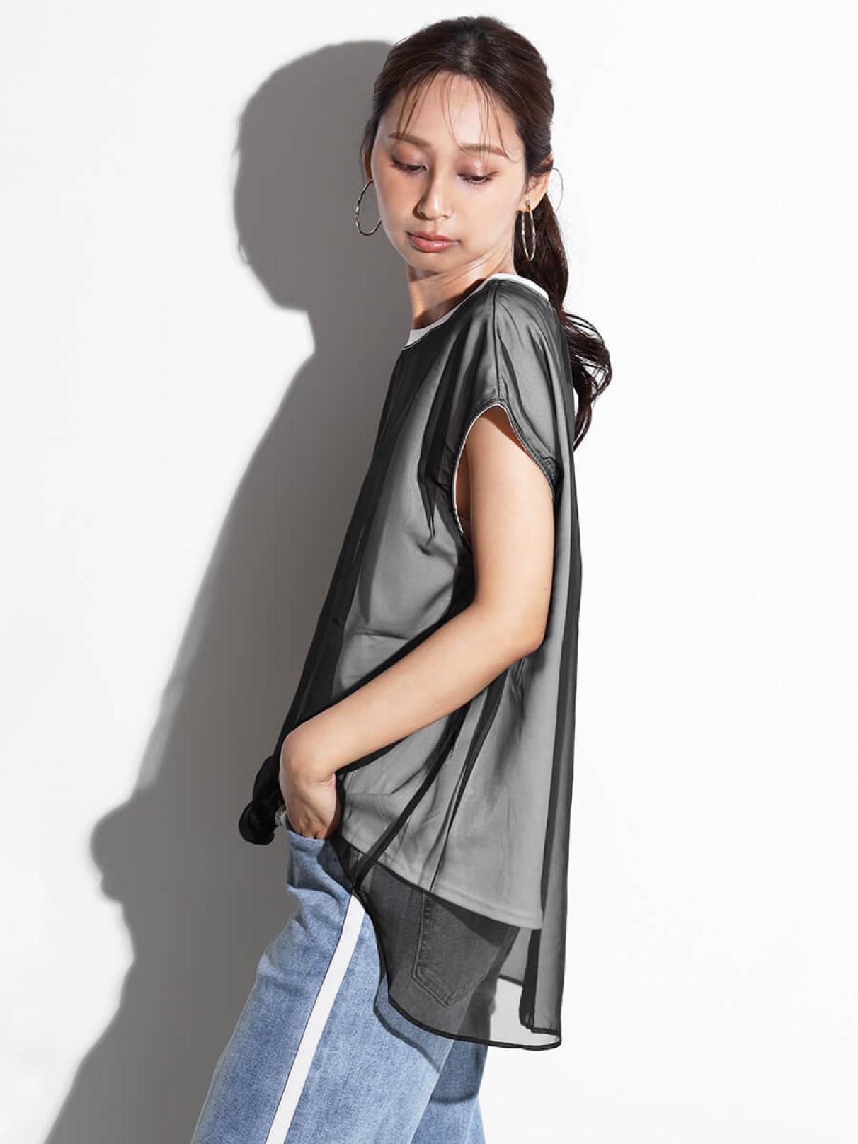 新品タグ付き SCOTCLUB ラインロゴTシャツ ブラック ヤマダヤ SCOTCLUBのTシャツ/カットソーの商品一覧｜ファッション通販の