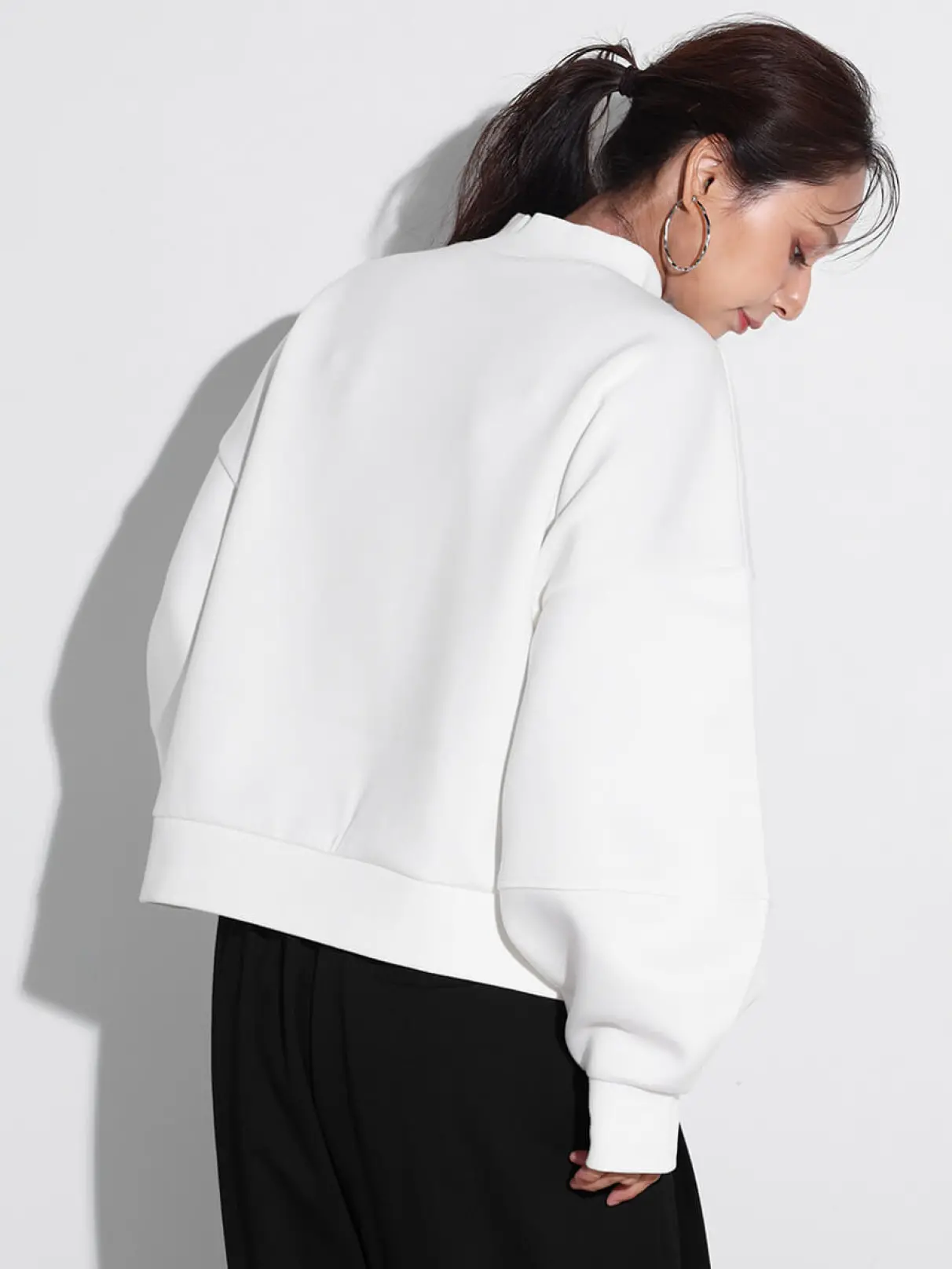 SCOT CLUB スウェット トップス バックジップ SCOT CLUB スウェット トップス バックジップ