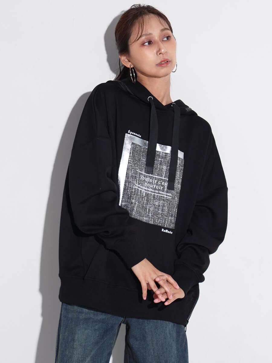 ヤマダヤ　スコットクラブ　スウェットライク　バックロゴパーカー ヤマダヤ スコットクラブ スウェットライク バックロゴパーカー