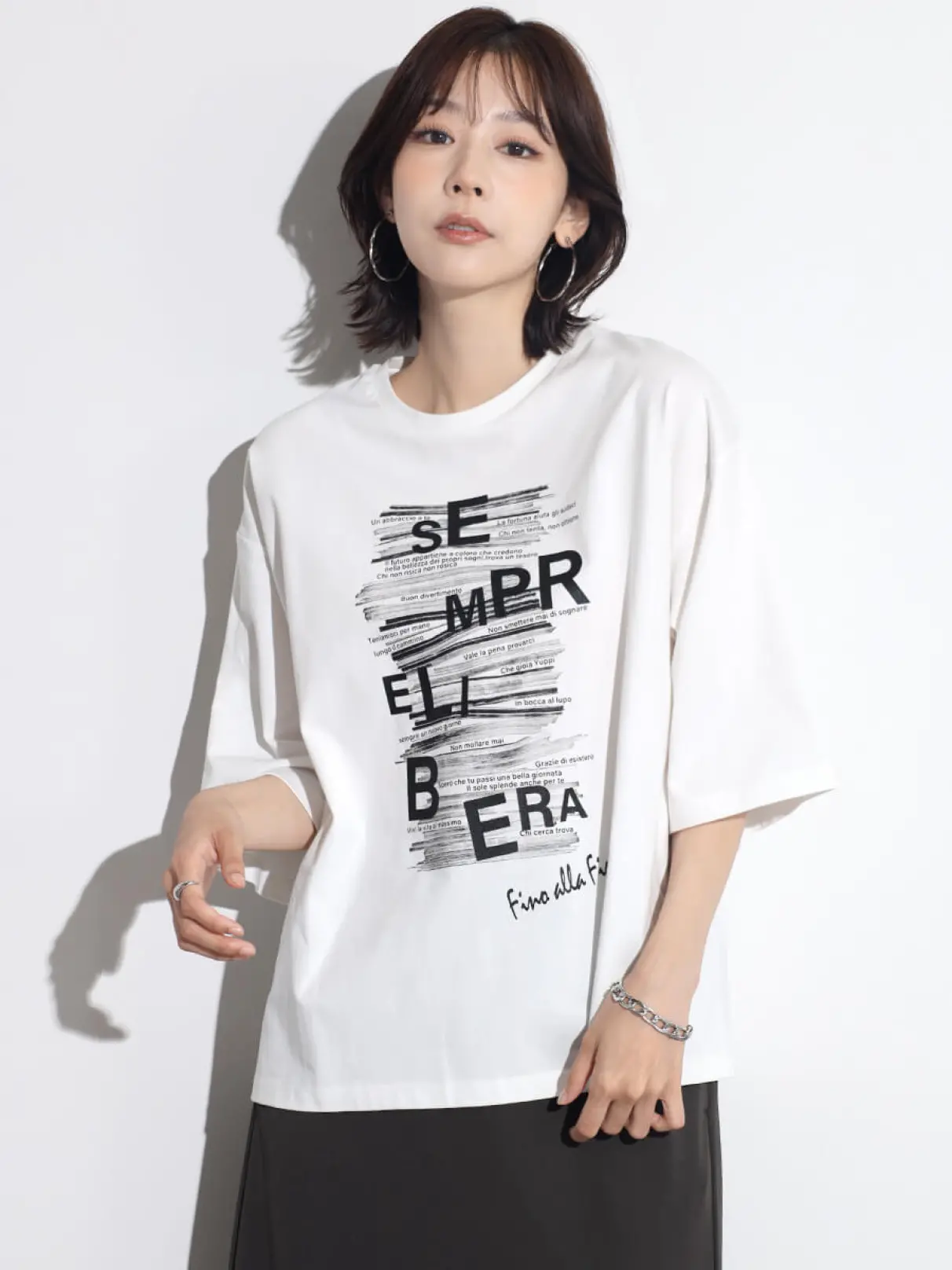 ブラッシュロゴハーフスリーブTシャツ - SCOTCLUB - SCOTCLUB