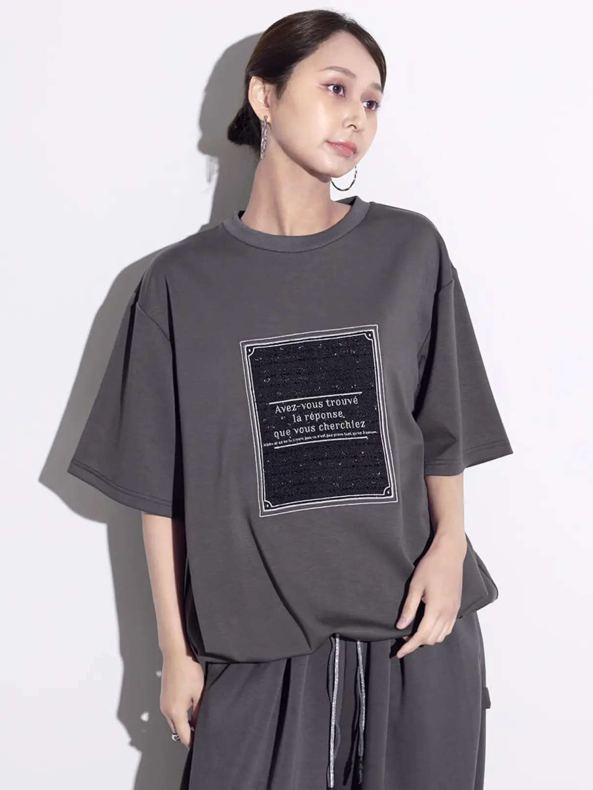 新品タグ付きscotclub 人気 ロゴオーガンジーTシャツ CLOVE 即日