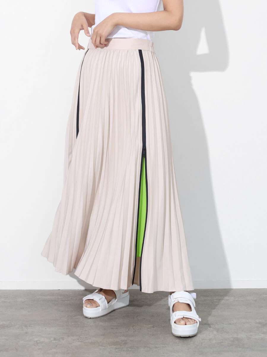 ファスナースリットプリーツスカート - SCOTCLUB - SCOTCLUB