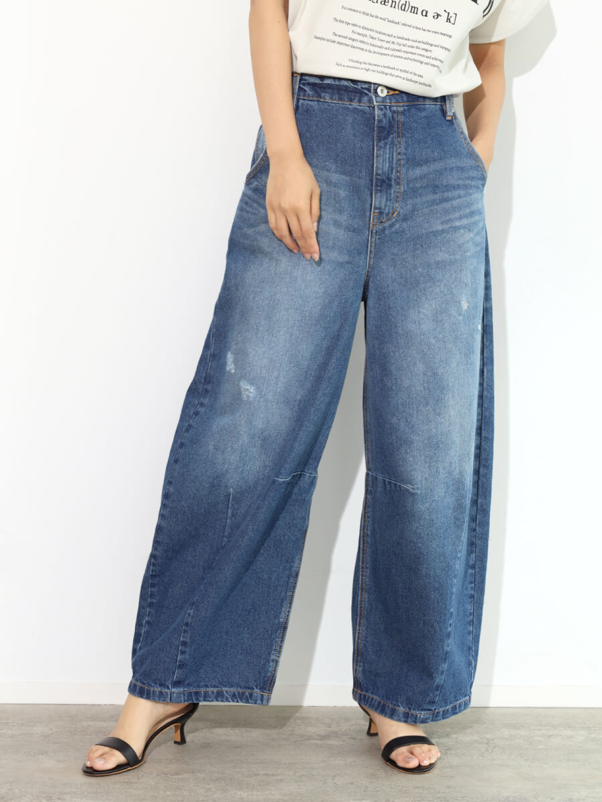 ハイウエストコクーンデニムパンツ - SCOTCLUB - SCOTCLUB｜YAMADAYA STORE