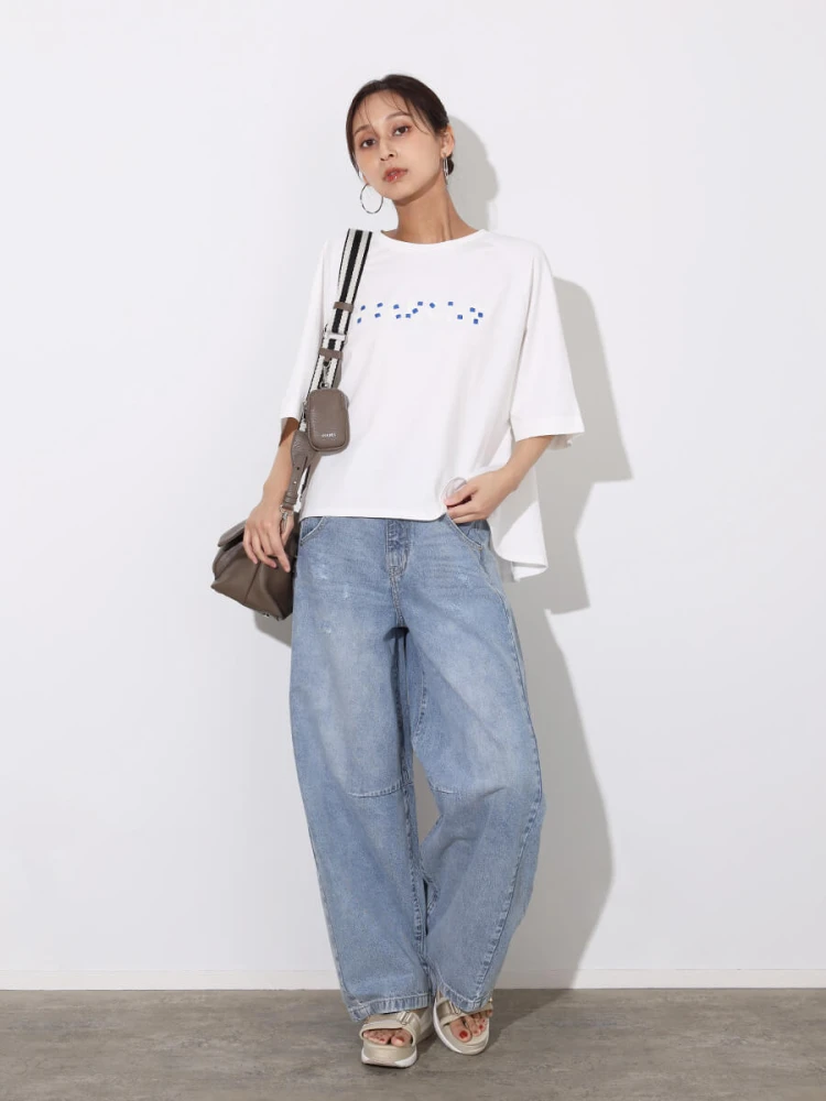 新品タグ付き デザイン パンツ スコットクラブ ヤマダヤ SCOTCLUBのデニムパンツの商品一覧｜ファッション通販のYAMADAYA