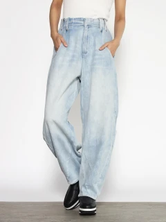 カットデザインデニムカーブパンツ - SCOTCLUB - SCOTCLUB