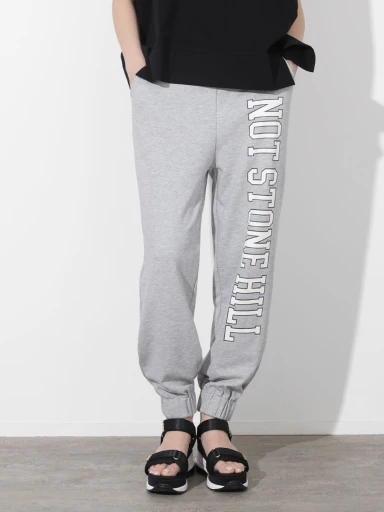 新品未使用　ショガーパンツ　SCOTTCLUB NobleBlanc レッグロゴプリントスウェットパンツ - SCOTCLUB - SCOTCLUB