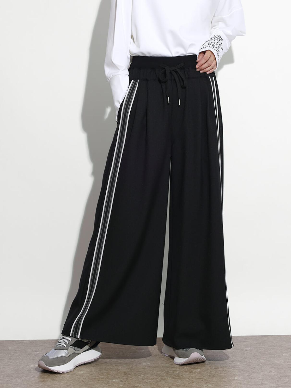 新品未使用　Ample アソートパターンブラックパンツ　スコットクラブ SCOTCLUBのその他パンツの商品一覧｜ファッション通販のYAMADAYA