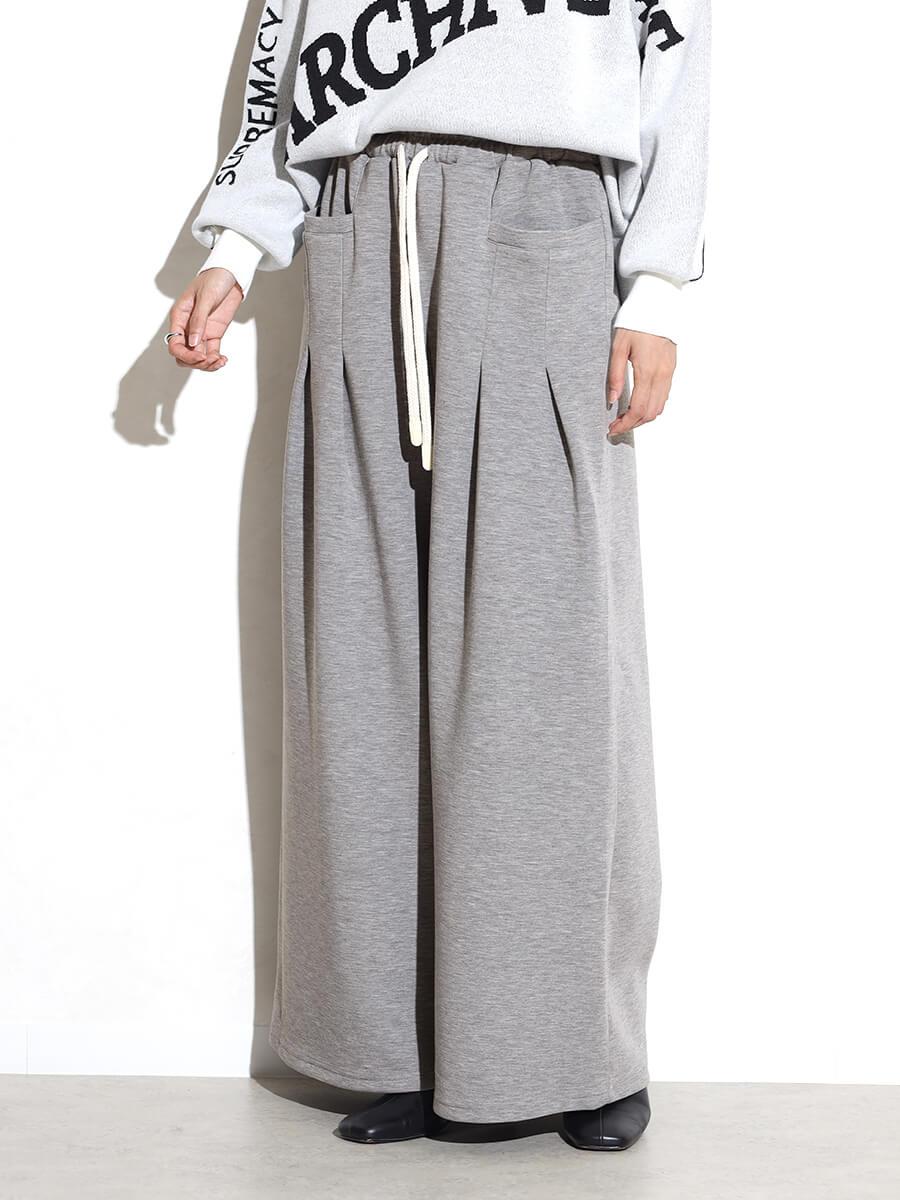 ロープコードワイドパンツ