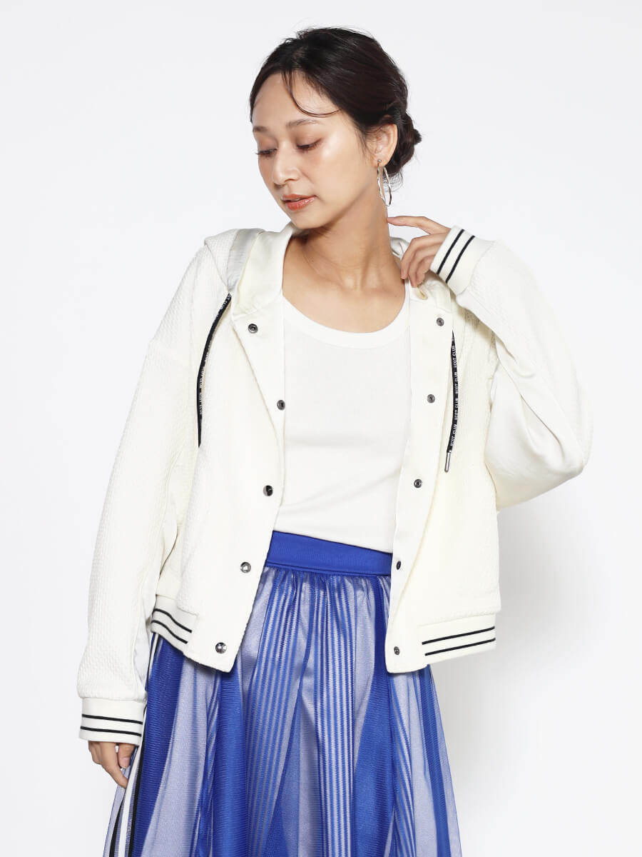 スコットクラブ■SCOT CLUB■リブライン　ブルゾン■ヤマダヤ■新品 フーデッドニットブルゾン - SCOTCLUB - SCOTCLUB｜YAMADAYA STORE