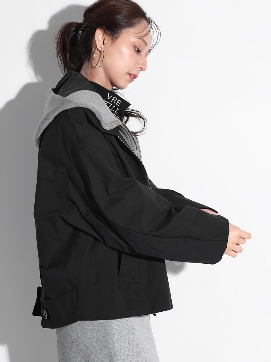 ヤマダヤ souer7 2wayブラックコート ライトアウター SCOTCLUBのジャケット/アウターの商品一覧｜ファッション通販の