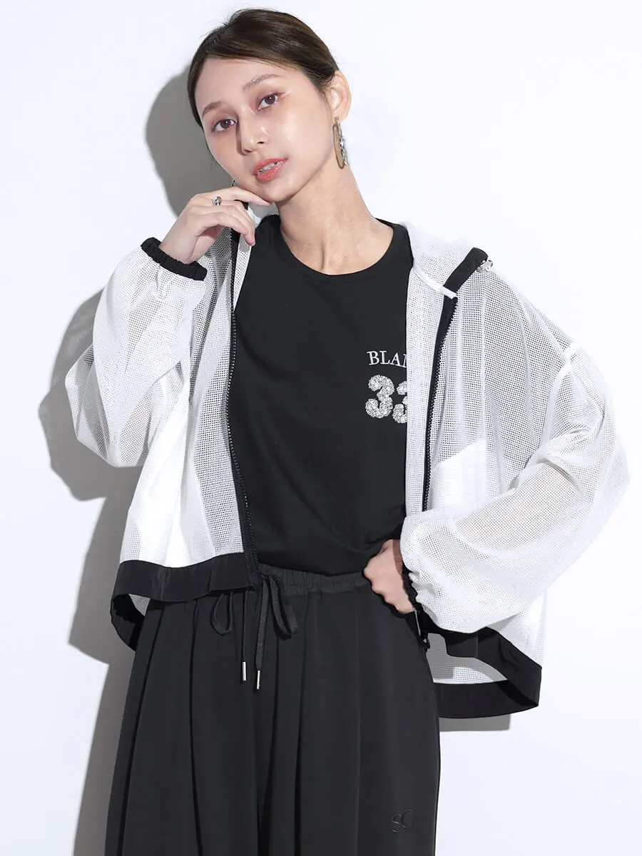 バイカラーメッシュフーディー - SCOTCLUB - SCOTCLUB｜YAMADAYA STORE