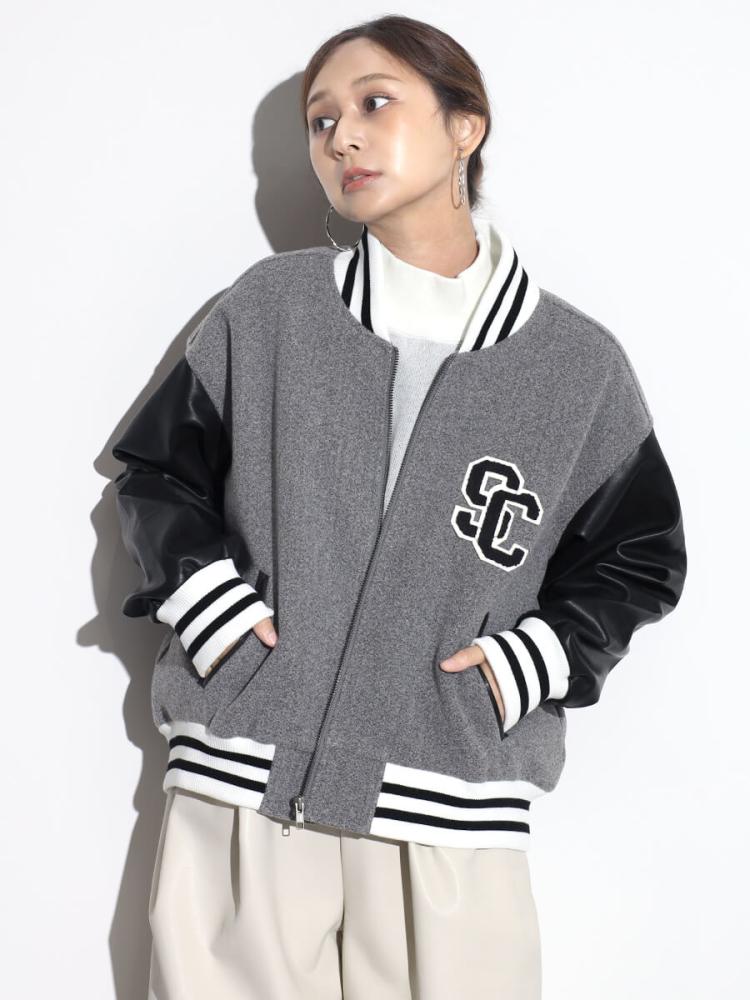 ロゴワッペンスタジャン - SCOTCLUB - SCOTCLUB｜YAMADAYA STORE