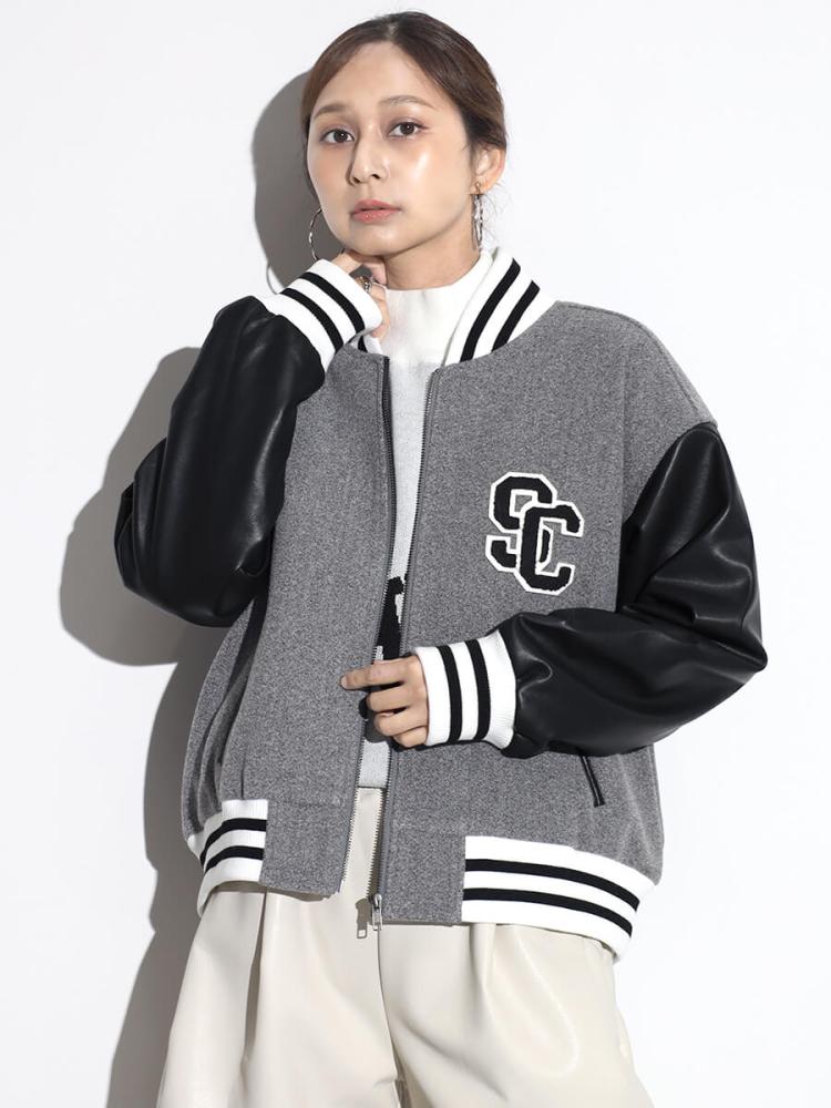 ロゴワッペンスタジャン - SCOTCLUB - SCOTCLUB｜YAMADAYA STORE