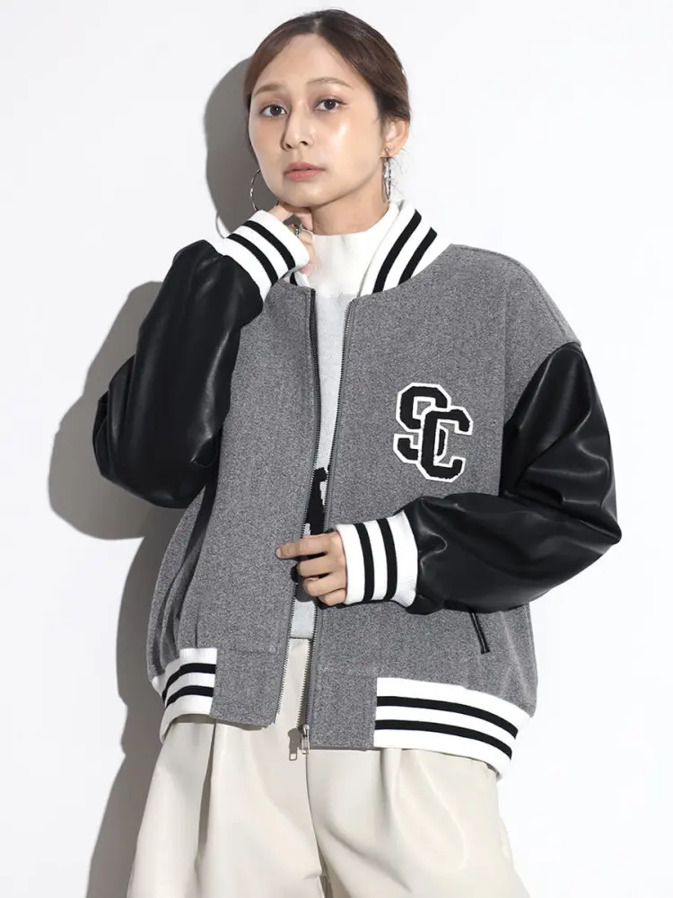 新品タグ付き　Aga スコットクラブ【尾州】ショートコート　オーバーサイズ SCOTCLUBのジャケット/アウターの商品一覧｜ファッション通販の