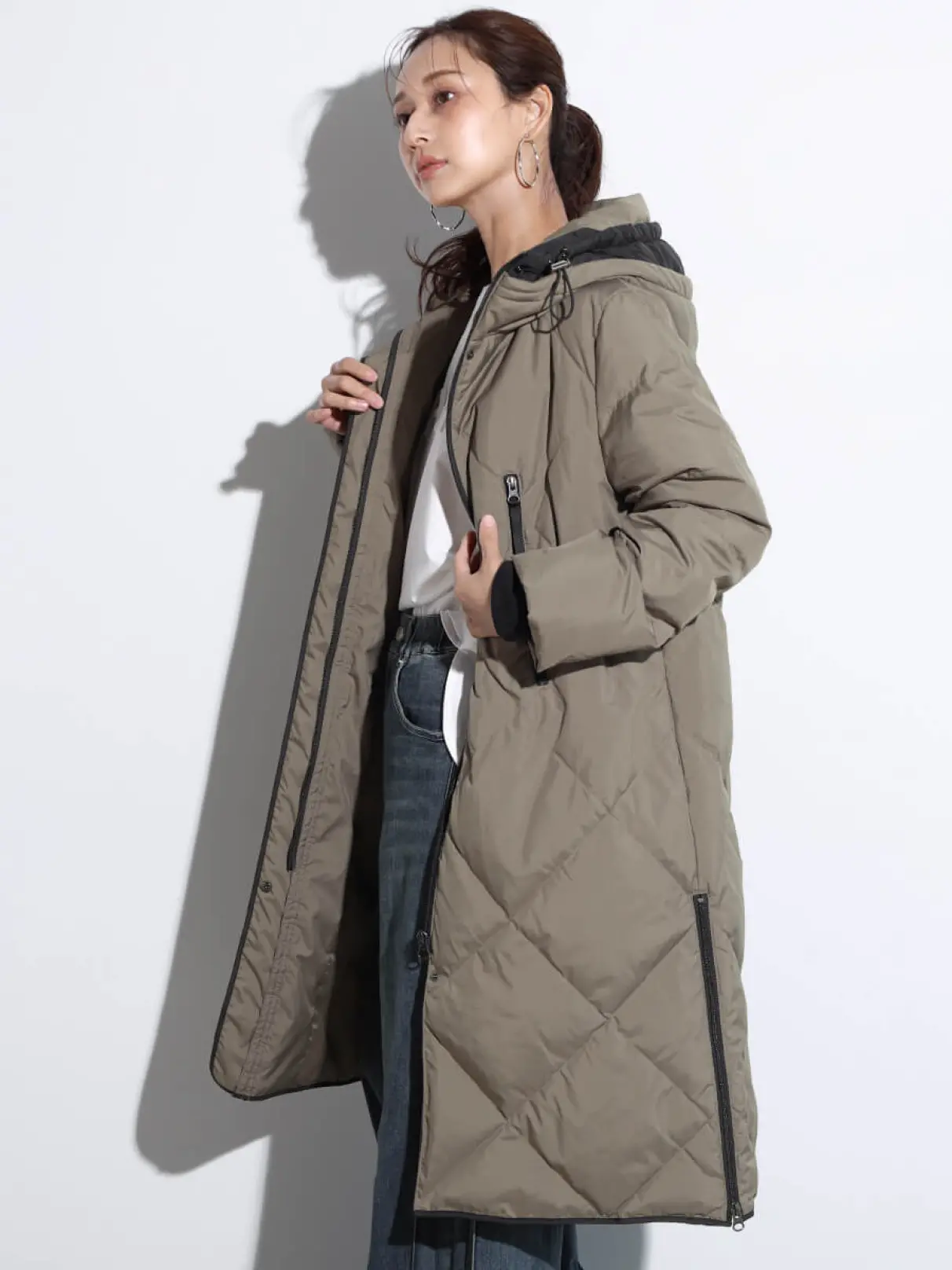 ℳです。 YAMADAYA スコットクラブ フード付きダウン キルティングダウンコート - SCOTCLUB - SCOTCLUB｜YAMADAYA STORE