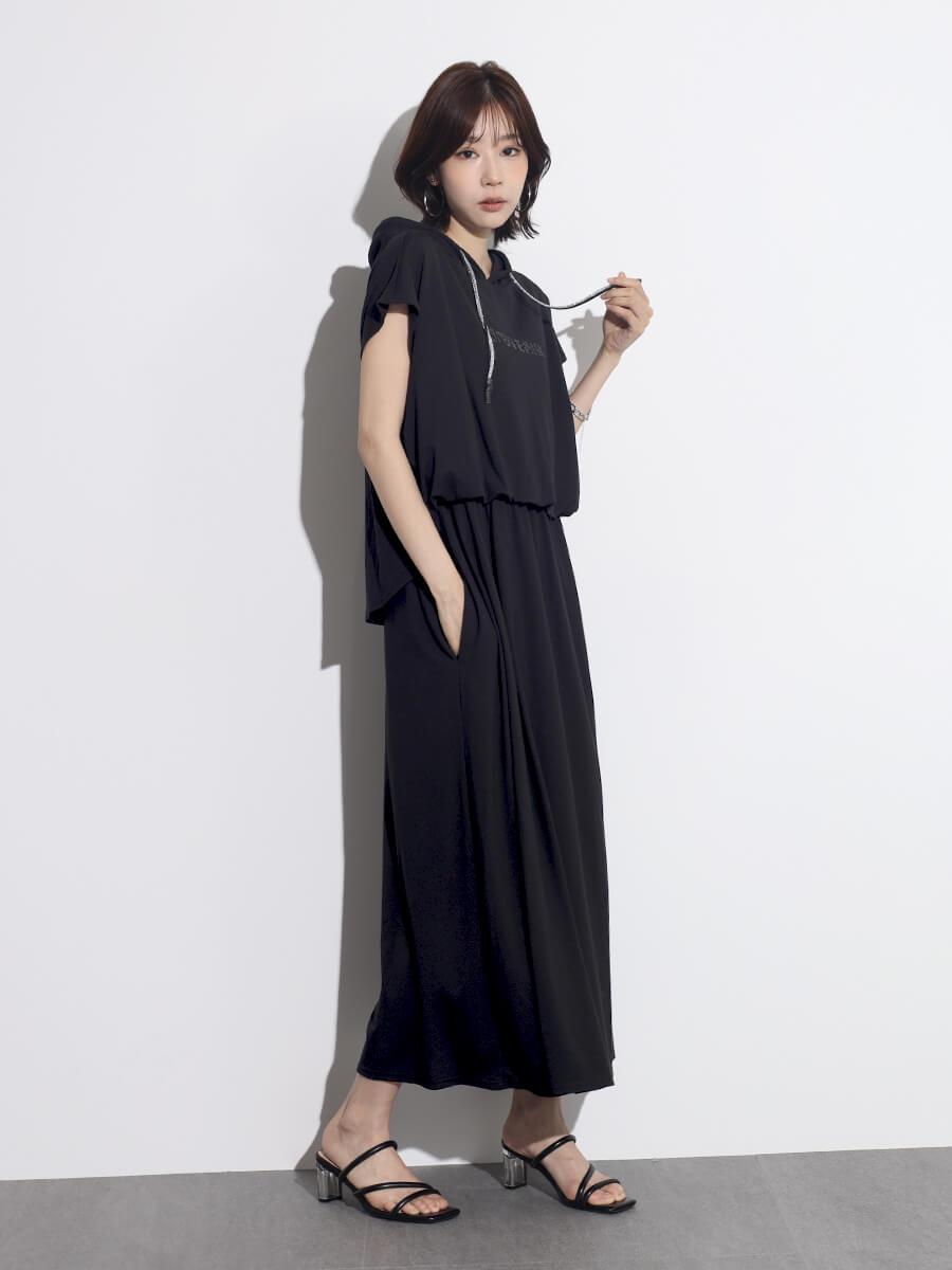 RADIATE★半袖シャツワンピース黒★スコットクラブ系★ヤマダヤ SCOTCLUBのワンピース/ドレスの商品一覧｜ファッション通販のYAMADAYA