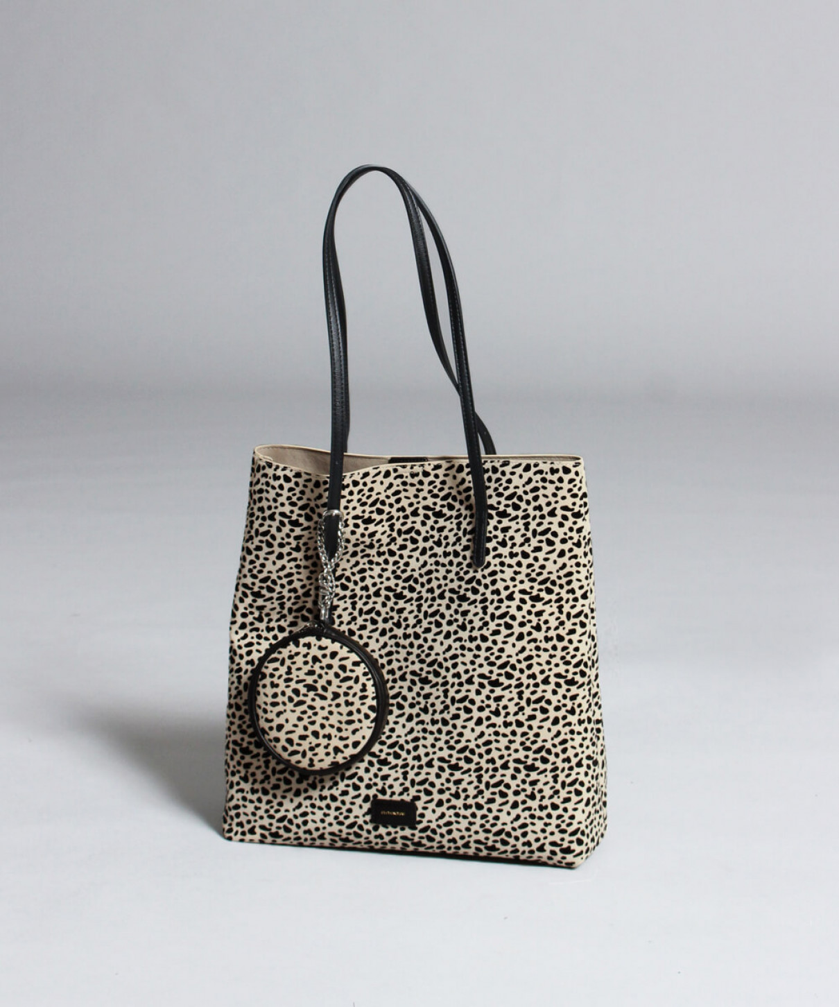 レオパード柄トートバッグ サークルポーチ付き Fennel Yamadaya Onlinestore