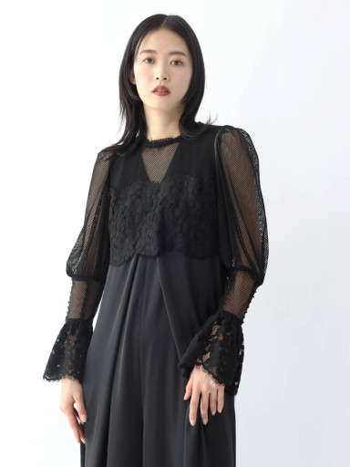 Adonisis 未使用ブラック レースジャケットヤマダヤ