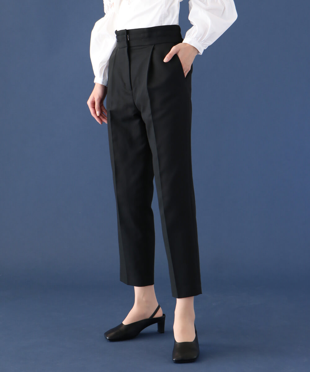 ワイドベルトテーパードパンツ YAMADAYA STORE ワイドベルトテーパードパンツ YAMADAYA STORE