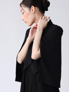 LASUD resil ケープデザインショートジャケット LASUD｜ケープデザインショートジャケット | Rakuten Fashion
