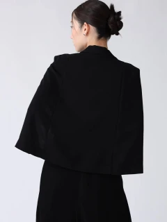 LASUD resil ケープデザインショートジャケット ケープデザインショートジャケット - resil - Aga｜YAMADAYA STORE